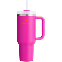 The Quencher H2.O FlowState™ Tumbler 40 oz in the color Vivid Violet.