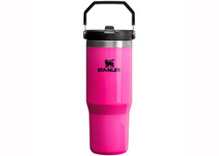 The IceFlow™ Flip Straw Tumbler 30 oz - Electric Pink - Stanley Drinkware