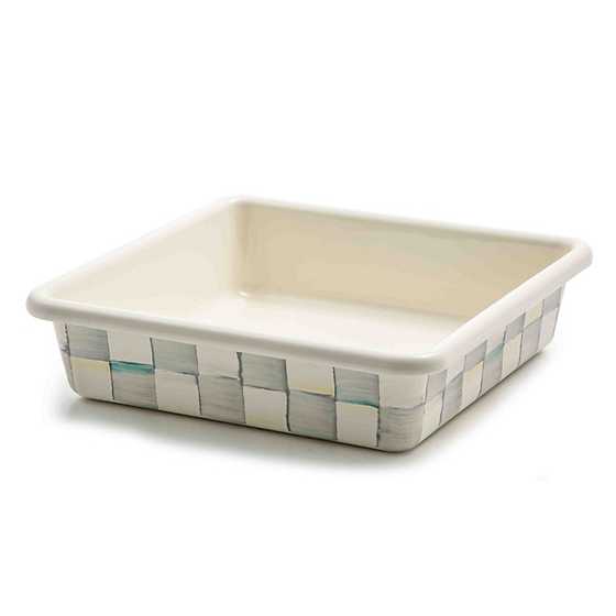 Sterling Check Enamel Baking Pan 8'