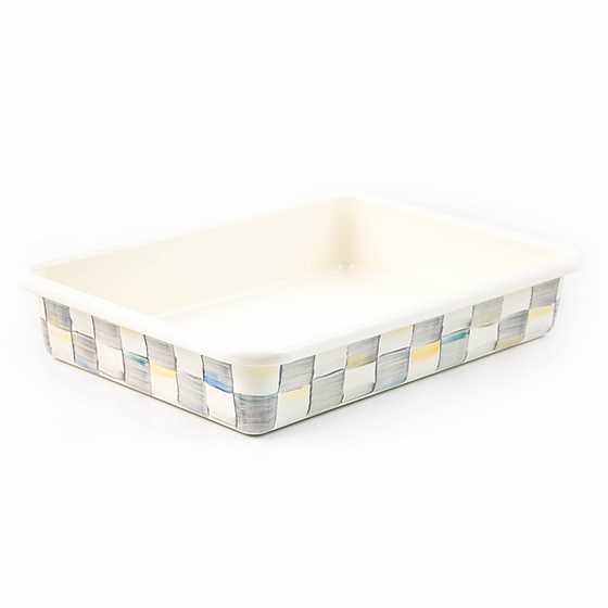 Sterling Check Enamel Baking Pan 9' X 13""