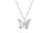 Stia Jewelry Spread Your Wings Butterfly Silver Necklace.