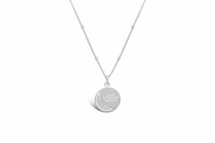 Stia Jewelry Sun and Moon Silver Necklace.