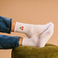Embroidered Crew Socks