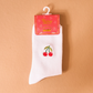 Embroidered Crew Socks