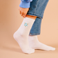 Embroidered Crew Socks
