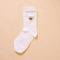 Embroidered Crew Socks