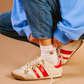 Embroidered Crew Socks