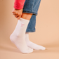 Embroidered Crew Socks