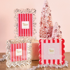 Square Scalloped Acrylic Frame