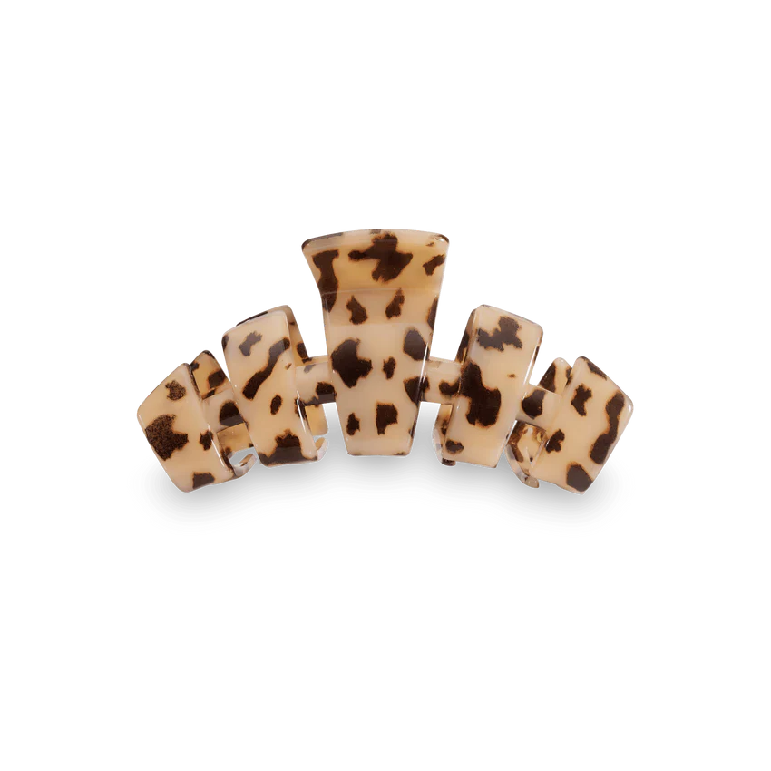 TELETIES Blonde Tortoise Medium Hair Clip.