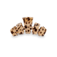 TELETIES Blonde Tortoise Medium Hair Clip.
