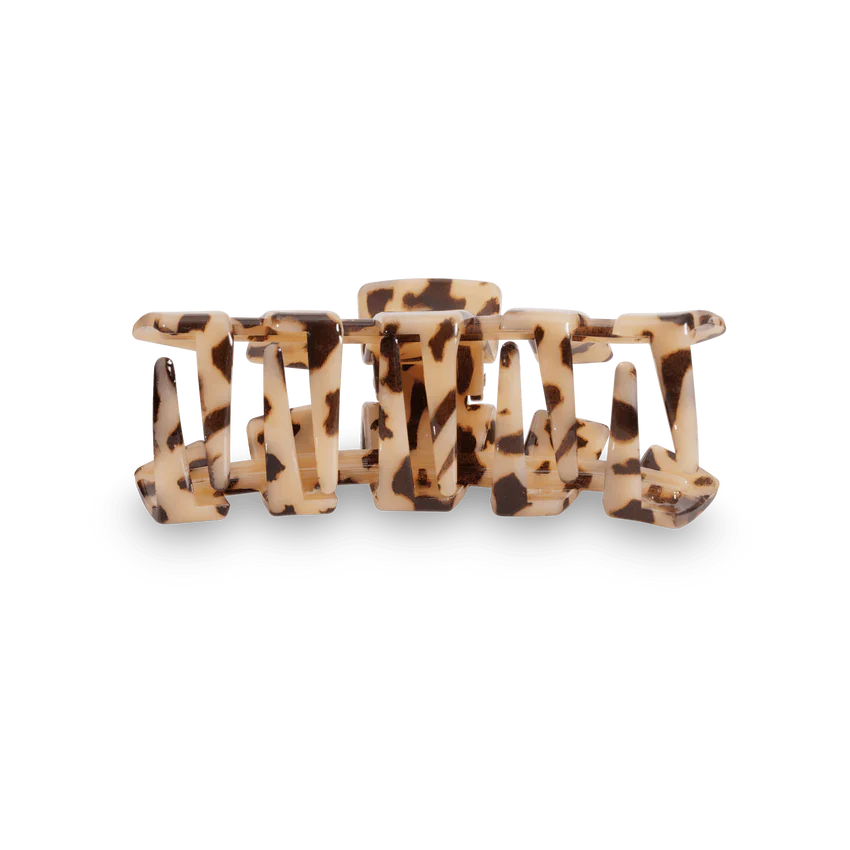 TELETIES Blonde Tortoise Medium Hair Clip.