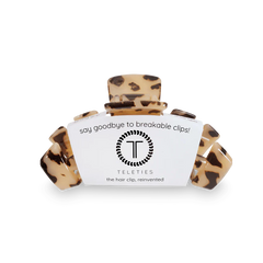 TELETIES Blonde Tortoise Medium Hair Clip.