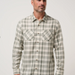 Cloud Flannel Plaid