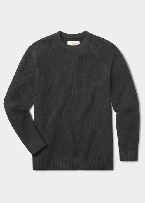 Coolmax Textured Crewneck Sweater