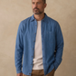 Cotton Denim Long Sleeve Button Up
