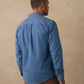Cotton Denim Long Sleeve Button Up