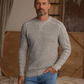 Waffle Crewneck Sweater