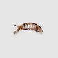 Blonde Tortoise Small Flat Round Hair Clip