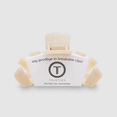 Classic Almond Beige Small Claw Hair Clip