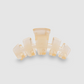 Classic Almond Beige Tiny Claw Hair Clip