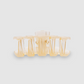 Classic Almond Beige Tiny Claw Hair Clip