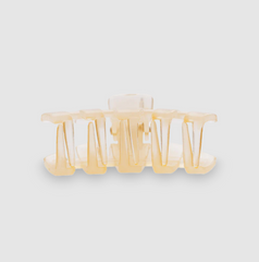 Classic Almond Beige Tiny Claw Hair Clip