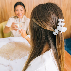 Coconut White - Medium Hair Clip