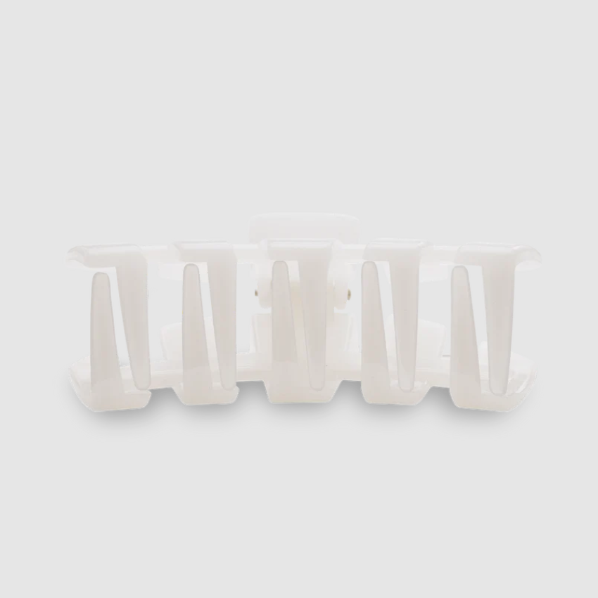 Classic Coconut White Small Claw Hair Clip
