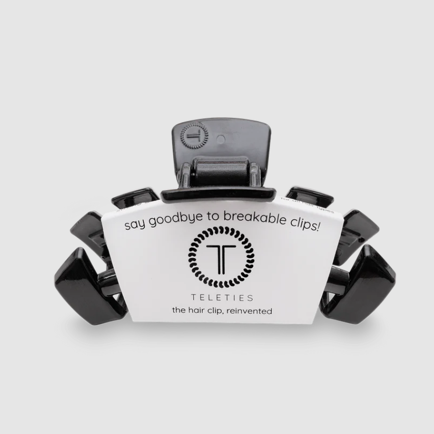 Classic Jet Black - Small Claw Hair Clip