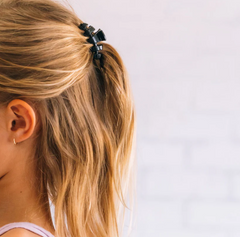 Jet Black - Tiny Hair Clip