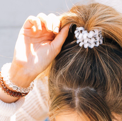 Coconut White - Large Hair Tie Pack