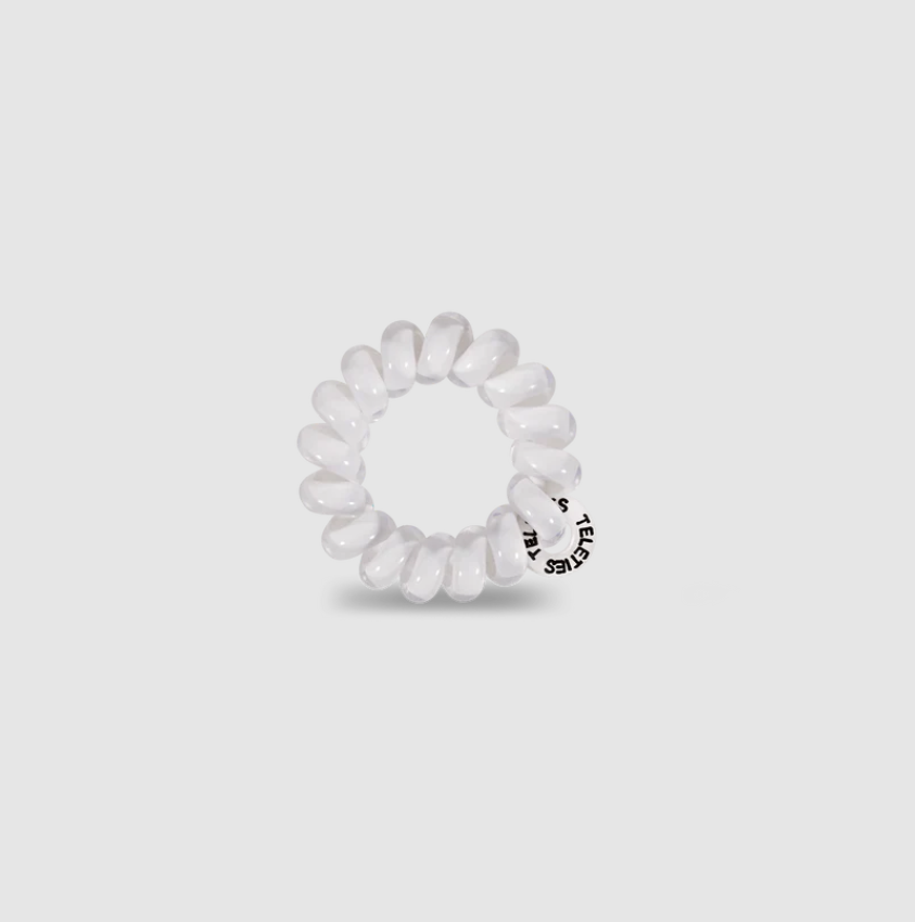 Coconut White Tiny Hair Ties
