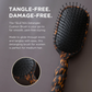 Detangler Hair Brush for Medium Hair - Tortoise - Full Size