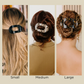 Tortoise Small Flat Round Hair Clip