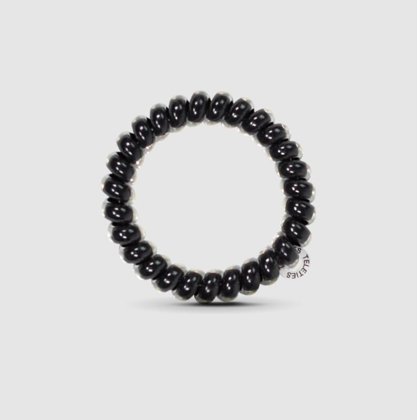 Jet Black Large Hair Ties