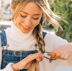 Jet Black - Small Hair Tie Pack