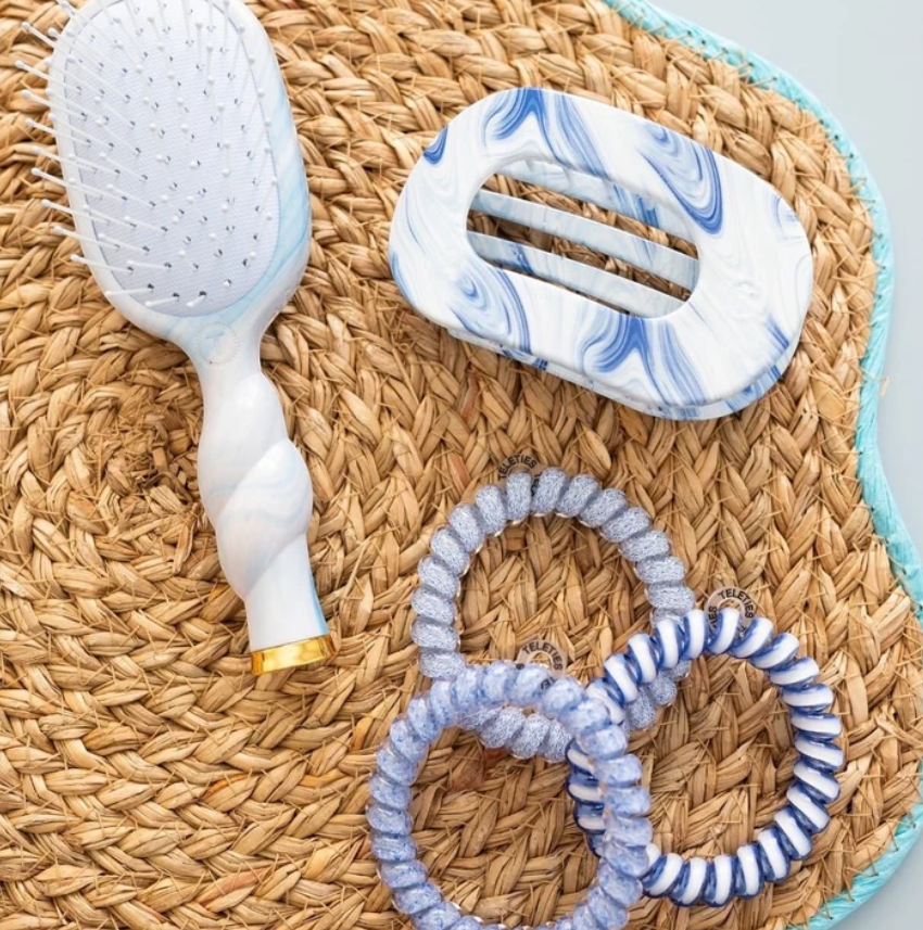 Medium Flat Round Hair Clip-Tide & True