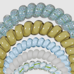 Mix Pack Hair Ties-Bay Breeze