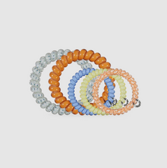 Mix Pack Hair Ties-Beach Club