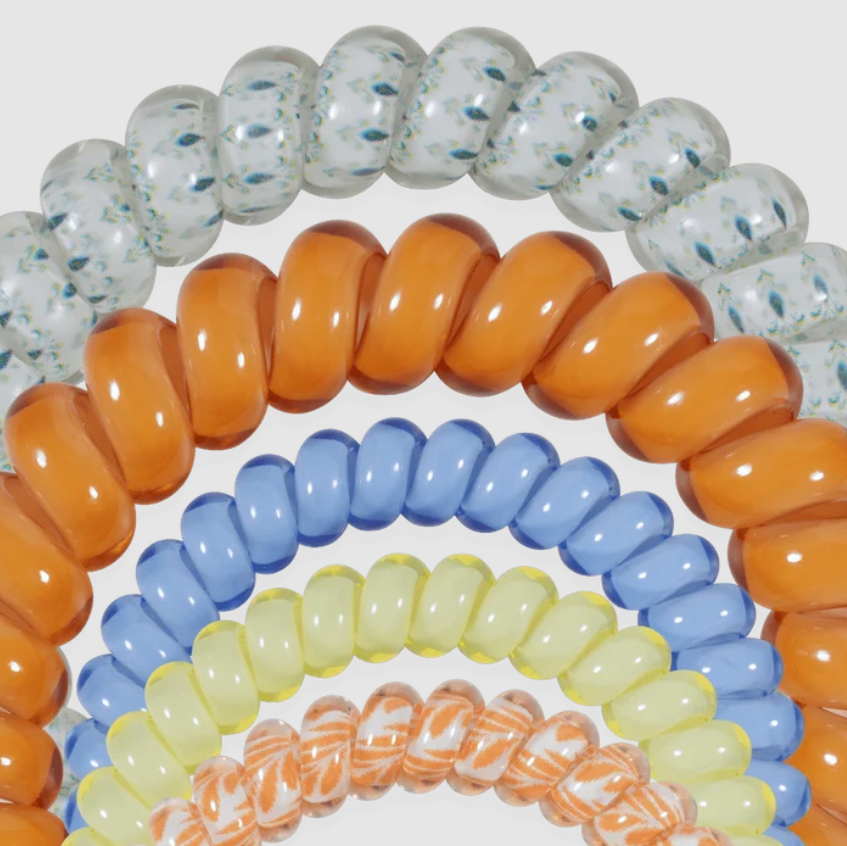Mix Pack Hair Ties-Beach Club