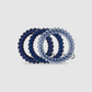Nightfall Navy Large Hair Ties - Large