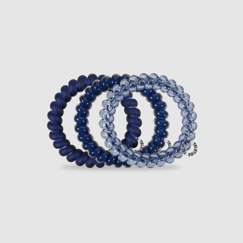 Nightfall Navy Large Hair Ties - Large