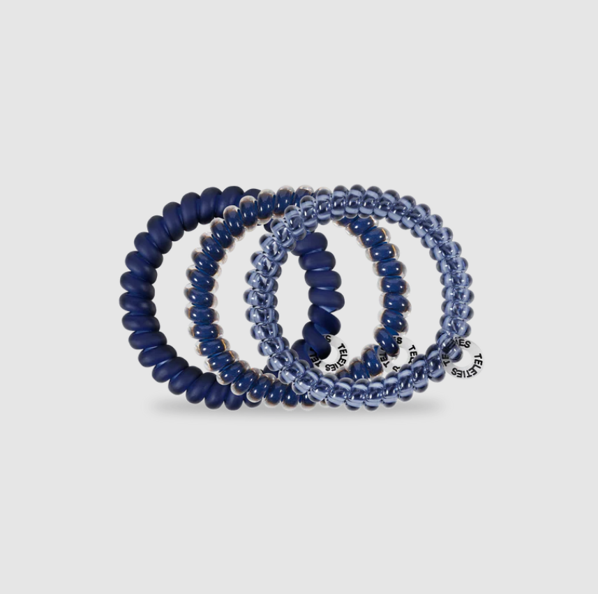 Nightfall Navy Small Hair Ties - Small