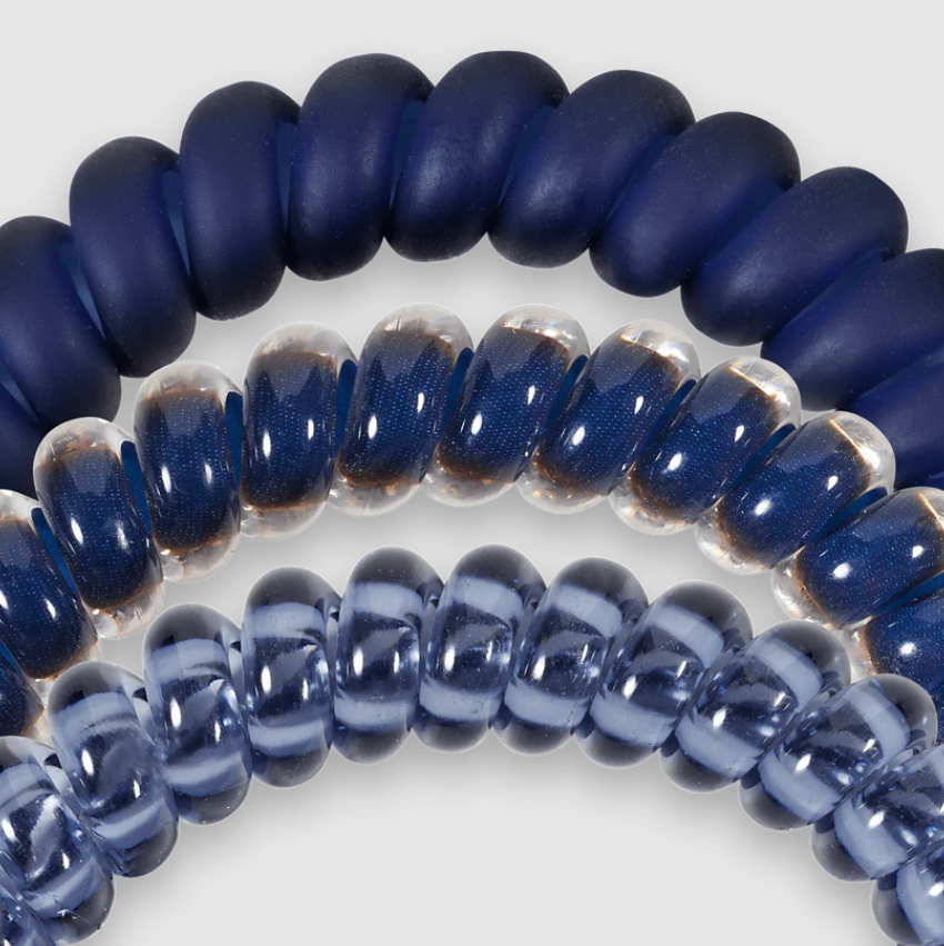 Nightfall Navy Small Hair Ties - Small