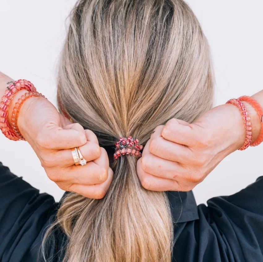 Small Hair Ties-Dreamsicle