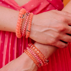 Small Hair Ties-Dreamsicle