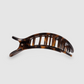 Tortoise Small Flat Round Hair Clip