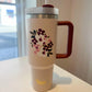 Buds + Bloom Tumbler 40 oz - Blush