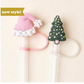 Straw Topper Set